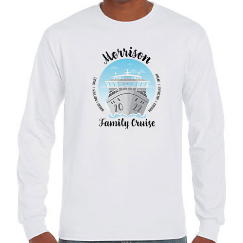 Long Sleeve Family Vacation Cruise Shirts