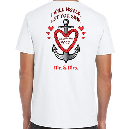 Mr & Mrs Valentines T-Shirt