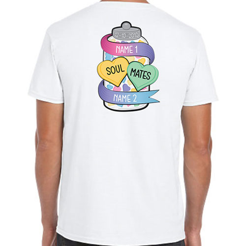 Personalized Soulmates Valentines Shirts
