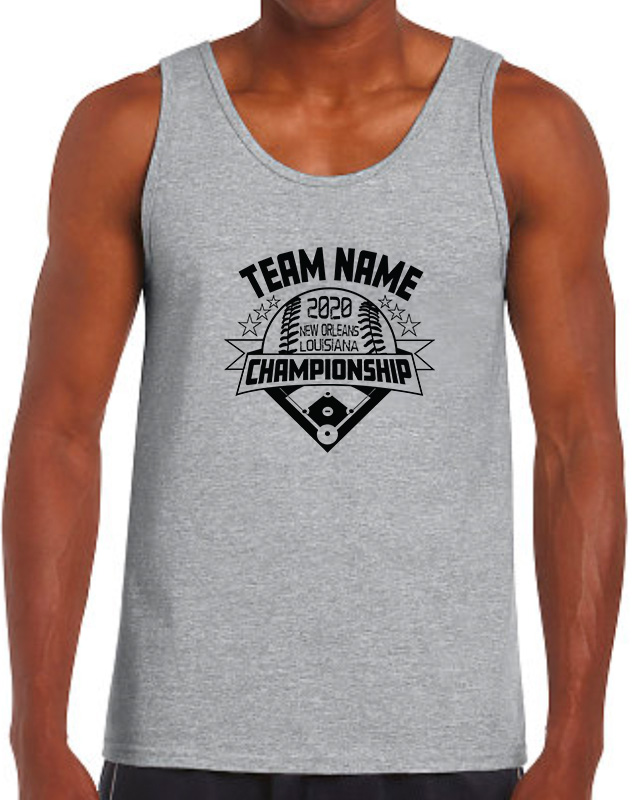 Baseball Championship Team Sport Tank Uniforms