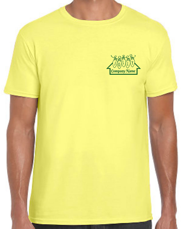 Lighting Contractors Company Shirts with front left chest
