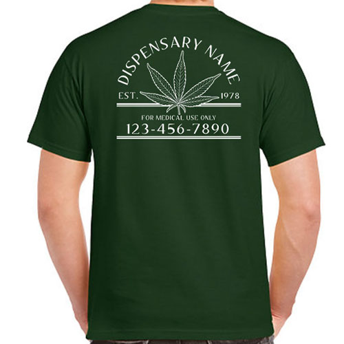 Personalized Dispensary Shop Shirts