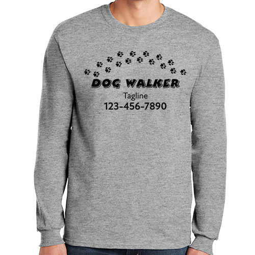 Long Sleeve Dog Walker Shirts