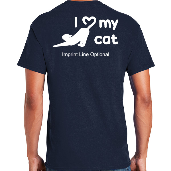 I Love My Cat Shirts with customization