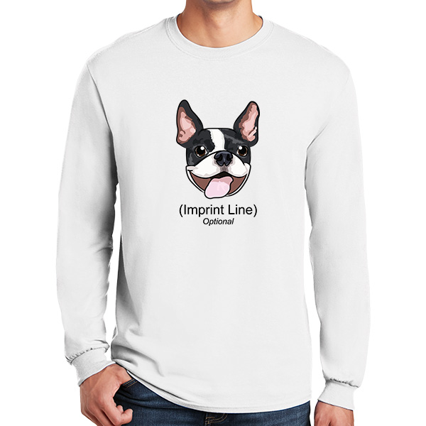 Long Sleeve Boston Terrier Dog Breed T-Shirts