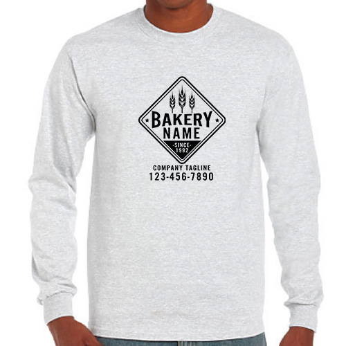 Long Sleeve Personalized Company Uniforms for Bakeries