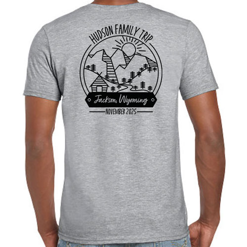 Personalized Mountain Vacation Family Shirts