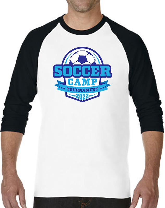 Adult Raglan Soccer Camp Uniforms