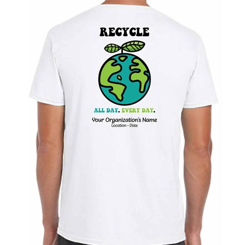 Recycle Every Day Volunteer Shirts