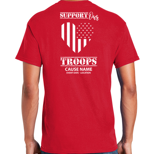 Support Our Troops Volunteer Shirts
