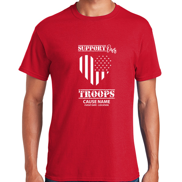Support Our Troops Volunteer Shirts