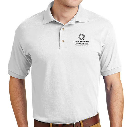 Your Business Polo with Generic Logo