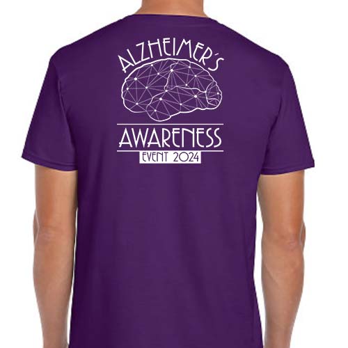 Personalized Alzheimer Awareness Causes Volunteer Shirts