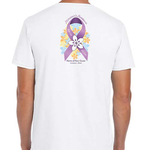 Alzheimer’s Ribbon Charity Shirts