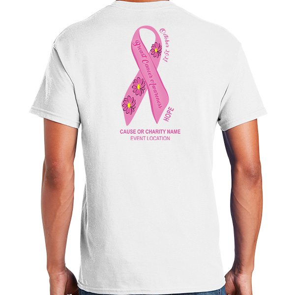Breast Cancer Awareness Ribbon Charity Shirts