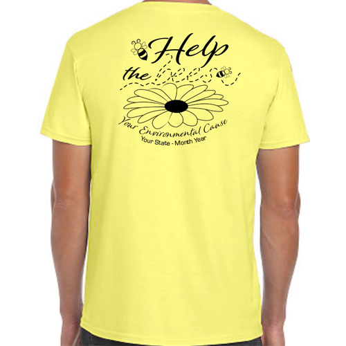 Help The Bees Volunteer Shirts for a Cause