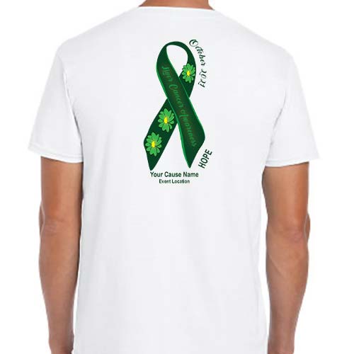 Liver Cancer Awareness Ribbon Charity Shirts