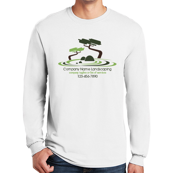 Long Sleeve Garden Landscaping Company Work Shirts