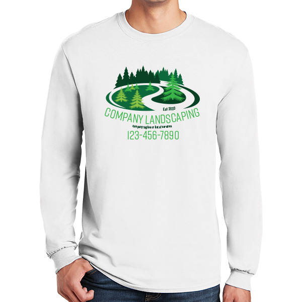 Long Sleeve Park Landscaping Company Uniforms Work Shirt