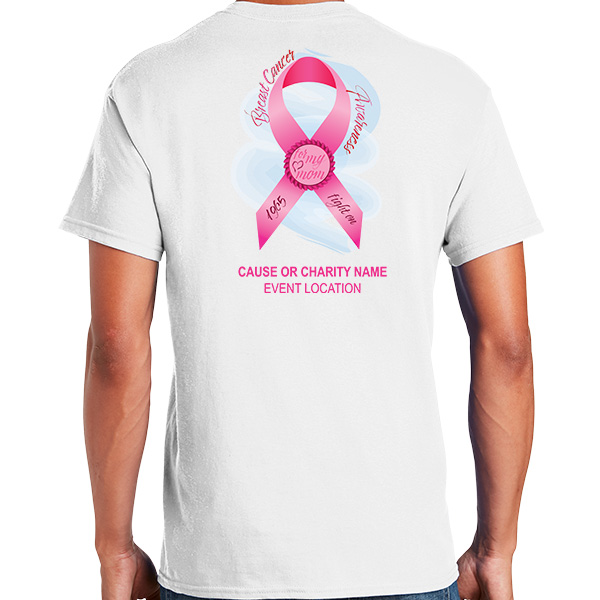 Pink Ribbon Cancer Awareness Charity Shirts