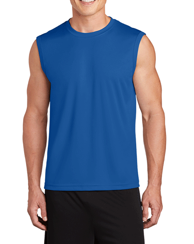 Royal Sport-Tek Sleeveless PosiCharge T-Shirt