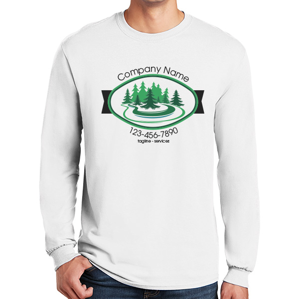 Long Sleeve Commercial Tree Landscaping Work Shirt