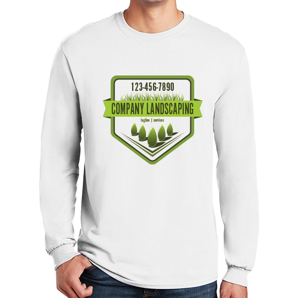 Long Sleeve Tree Care and Landscaping Maintenance Work Shirt