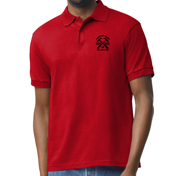 Personalized Handyman Contractor Work Shirt Polo